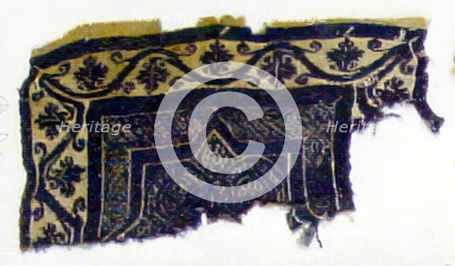 Textile Fragment, Coptic, 300-600. Creator: Unknown.