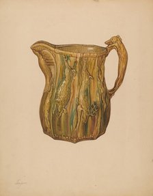 Pitcher, c. 1938. Creator: Giacinto Capelli.