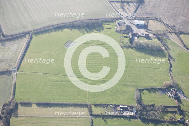 Romano-British villa and associated medieval earthworks, Car Colston, Nottinhghamshire, 2015. Creator: Historic England.