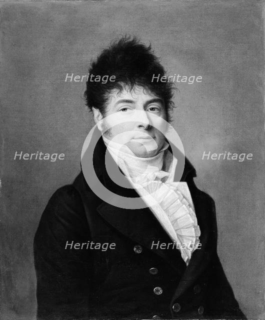 Portrait of a Man in a Blue Coat. Creator: Unknown.