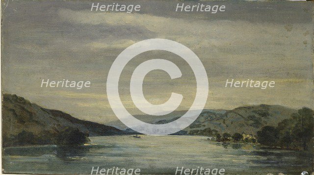 Coniston Water, 1838. Artist: David Charles Read.