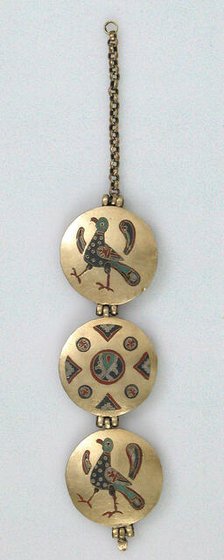 Chain with Birds and Geometric Motifs, Kievan Rus', 1000-1200. Creator: Unknown.