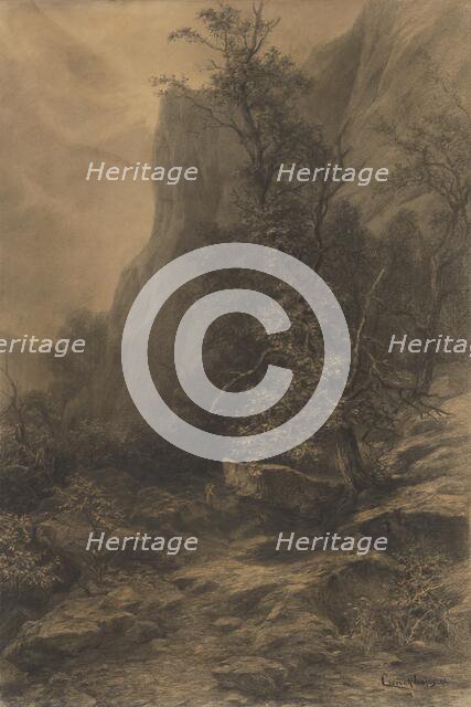 Zadielske rocks, 1894. Creator: Ludovit Cordak.