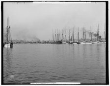 The Harbor, Gulfport, Miss., c1906. Creator: Unknown.