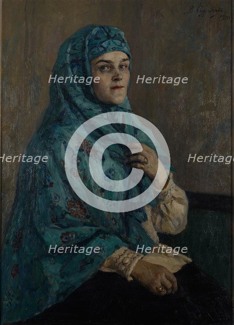 Portrait of Countess Polina Ivanovna Shcherbatova (1882-1966).