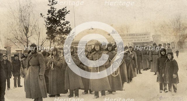 Berd battalion of the Red Banner Regiment, 1928. Creator: GP Putintsev.