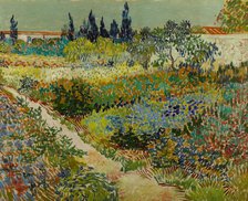 Garden at Arles, 1888. Artist: Gogh, Vincent, van (1853-1890)