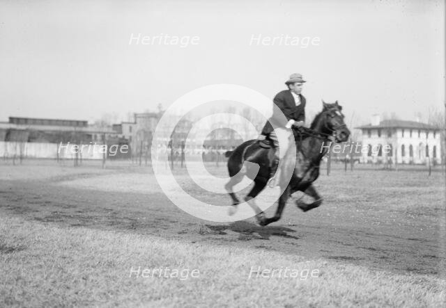 Wrisley Brown, Attorney - Riding, 1914. Creator: Harris & Ewing.