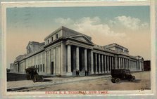 Penna Station in New York, 1913.