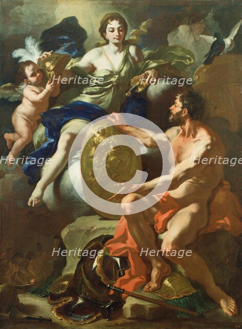 Venus at the Forge of Vulcan, 1704. Creator: Francesco Solimena.