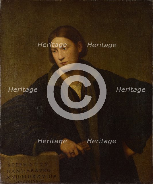 Portrait of Stefano Nani, 1528. Artist: Licinio, Bernardino (ca. 1489-ca. 1565)