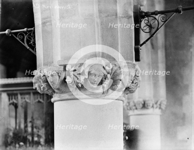 Column Capital,  St Mary Magdalenes Church, Woodstock, Oxfordshire, c1860-c1922. Artist: Henry Taunt