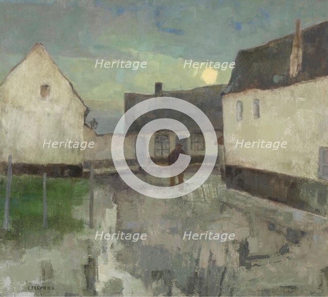 Evening Peace, late 19th-early 20th century. Creator: Carolus Tremerie.