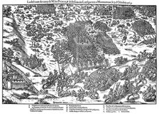 Battle of Montcontour, French Religious Wars, 3 October 1569 (1570). Artist: Jacques Tortorel