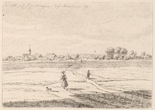 Schwabing, 1818. Creator: Wilhelm von Kobell.