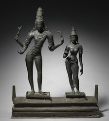 Shiva and Parvati, c. 950-960. Creator: Unknown.