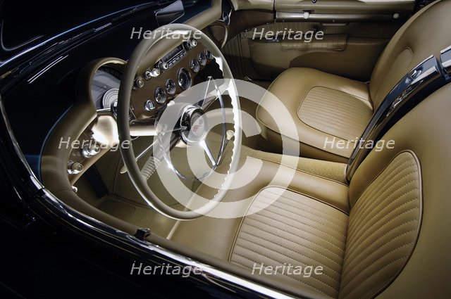 Chevrolet Corvette 1954 . Artist: Simon Clay.