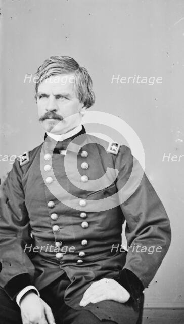 General Nathaniel Prentice Banks, between 1855 and 1865. Creator: Unknown.
