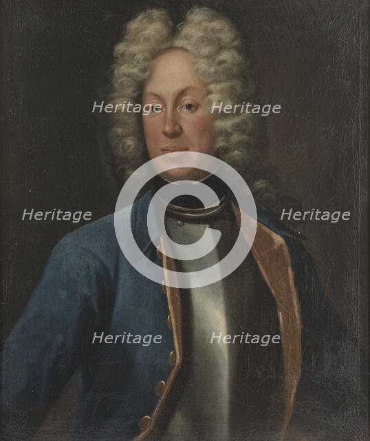 Adolf Herman Wrangel af Lindeberg (1684-1746), Baron, Lieutenant Colonel, married to..., 1718. Creator: Johann Heinrich Wedekind.