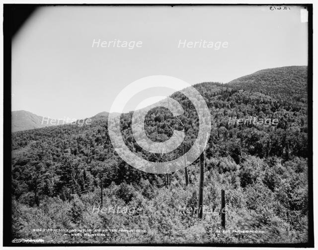 Mt. Webster, Mt. Avalon, and Mt. Tom, White Mountains, between 1890 and 1901. Creator: Unknown.