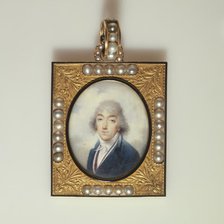 Portrait of a man, c1802. Creator: Jean-Baptiste Isabey.