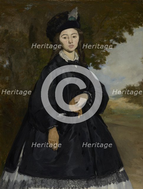 Portrait of Madame Brunet, ca 1863. Artist: Manet, Édouard (1832-1883)