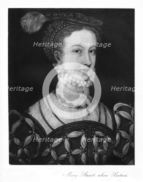 Mary Stuart at sixteen, (1907). Artist: Unknown