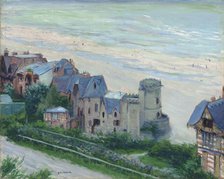 Trouville, the beach and the villas, 1882. Creator: Caillebotte, Gustave (1848-1894).