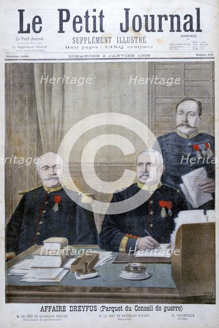 The Dreyfus affair, 1898. Artist: Henri Meyer