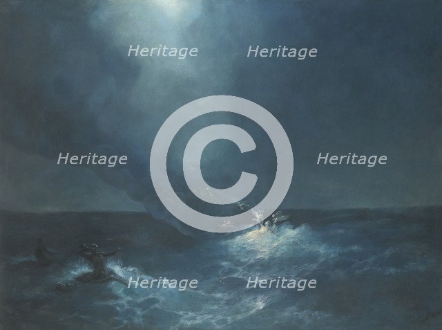 The Birth of Aphrodite, 1887. Artist: Aivazovsky, Ivan Konstantinovich (1817-1900)