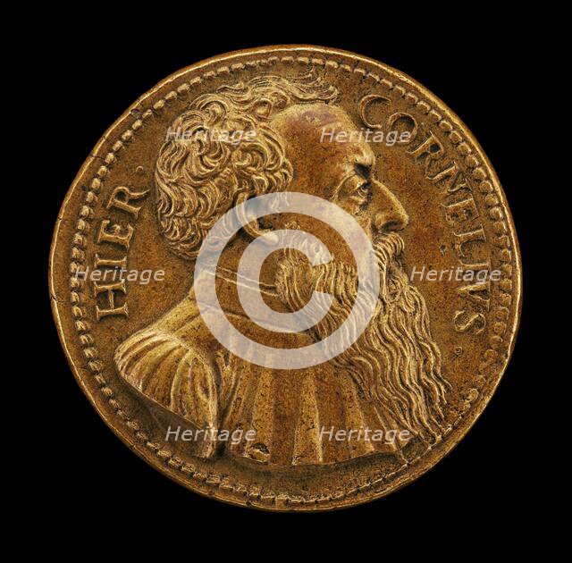 Girolamo Cornaro, c. 1486-1551, Venetian Patrician [obverse], 1540. Creator: Giovanni da Cavino.