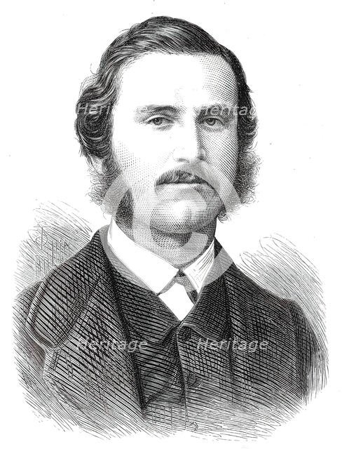 The late Mr. Henry Abbott, German Consul at Salonica, 1876. Creator: Unknown.