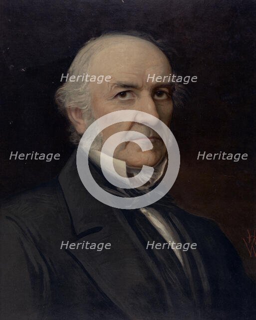 The Right Hon. W.E. Gladstone, c1890. Creator: Henry Weigall.