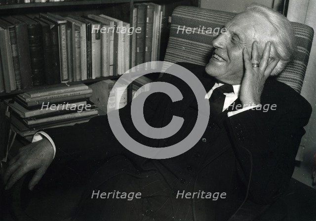 Pär Lagerkvist, Swedish author, 20th century. Artist: Karl Sandels