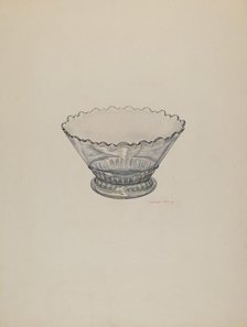 Dish, c. 1940. Creator: Joseph Mitry.