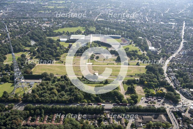 Site of The Crystal Palace and the Penge Transmitting Station, London, 2021. Creator: Damian Grady.
