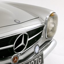 1969 Mercedes Benz 280SL. Artist: Unknown.