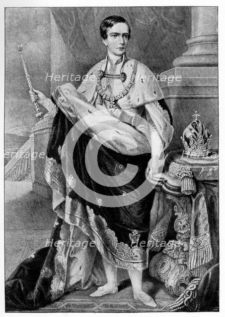 Emperor Franz Joseph I of Austria (1830-1916), 1849 (1900). Artist: Unknown