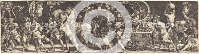 The Triumph of Bacchus, 1528. Creator: Master I. B..