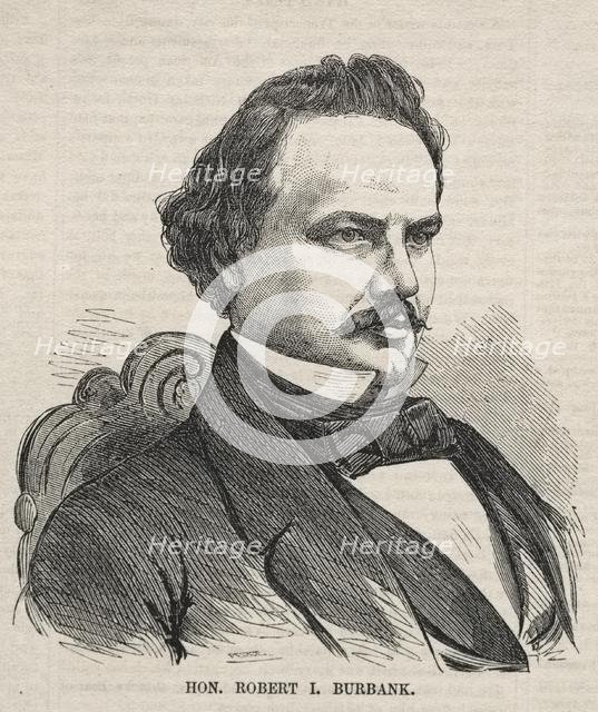 Hon. Robert I. Burbank, 1857. Creator: Winslow Homer (American, 1836-1910).