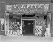 Alabama feed store front, 1936. Creator: Walker Evans.