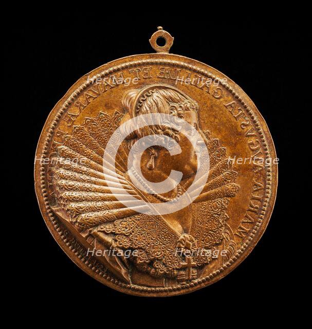 Marie de' Medici, 1573-1642, Wife of King Henri IV of France 1600, 1624. Creator: Abraham Dupre.