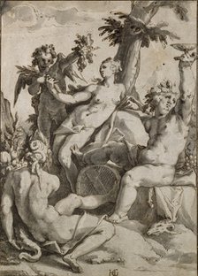 Ceres, Venus and Bacchus, 16th-17th century. Artist: Unknown.