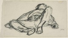 Sleeping Peasant, c. 1865. Creator: Jean Francois Millet.