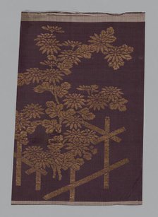 Fragment (From a Choken of Noh Costume), Japan, Edo period (1615-1868), 1775/1825. Creator: Unknown.