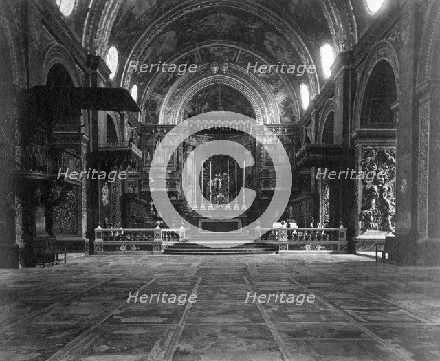 St Johns Co-Cathedral, Valletta, Malta, c1910s. Artist: Unknown