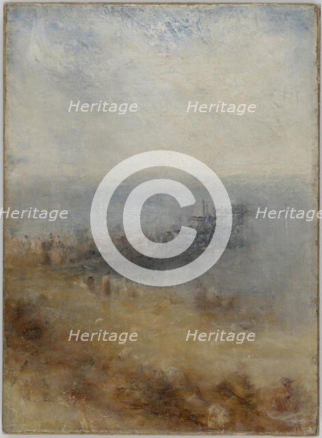 Margate Jetty, c1835. Creator: JMW Turner.