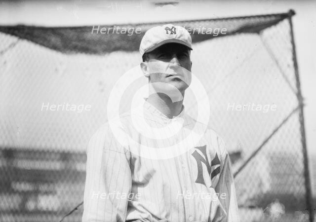 Roy Hartzell, New York AL (baseball), 1913. Creator: Bain News Service.