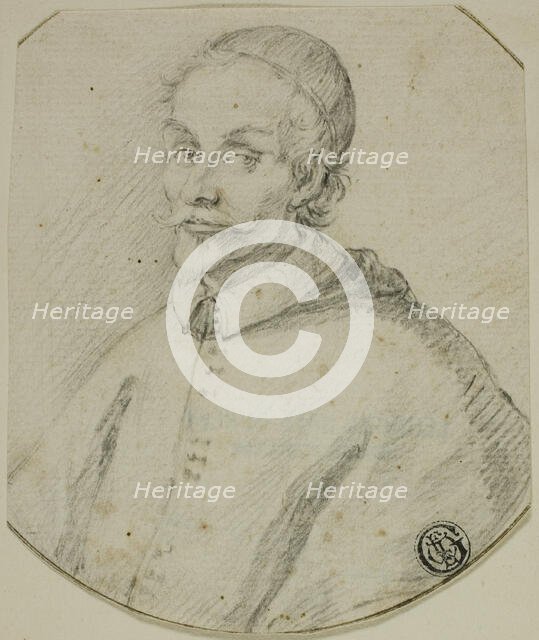 Portrait Bust of a Cardinal, n.d. Creator: Unknown.