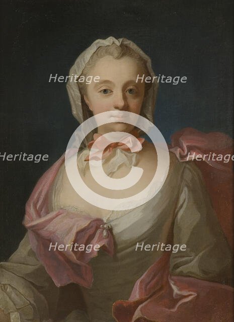 Fredrika Wrangel af Lindeberg, 1728-1788, 18th century. Creator: Olof Arenius.